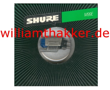 Shure M 99 E / Shure M99E Tonabnehmer (NOS) T4P & 1/2\"