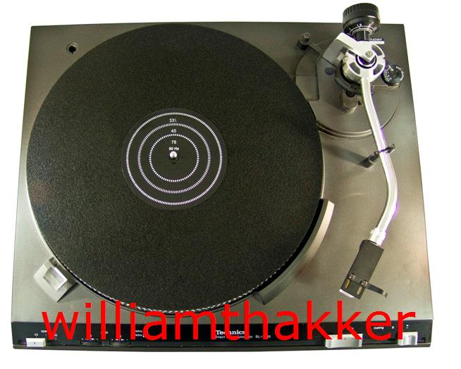 analogis Filzmatte mit Stroboskopscheibe *NEU*