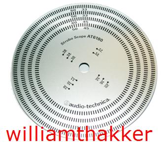 Audio Technica AT6180 Stroboskopscheibe
