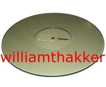 Nagaoka GL 602 Kristall-Plattentellerauflage / Crystal Turntable