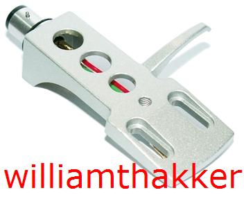 Silbernes Technics Headshell Nachbau mit SME Anschluss